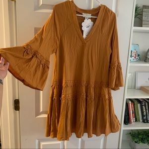 Shop hopes marigold dress